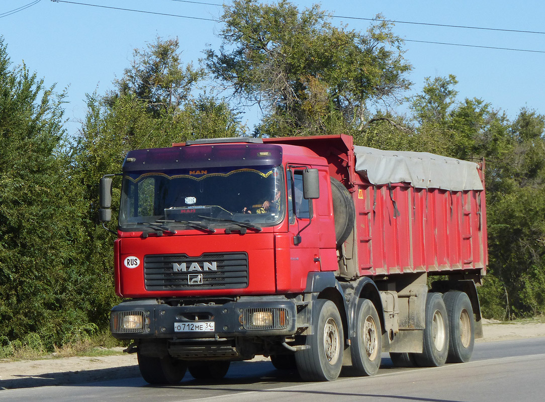 Волгоградская область, № О 712 МЕ 34 — MAN F2000 41.xxx (общая)