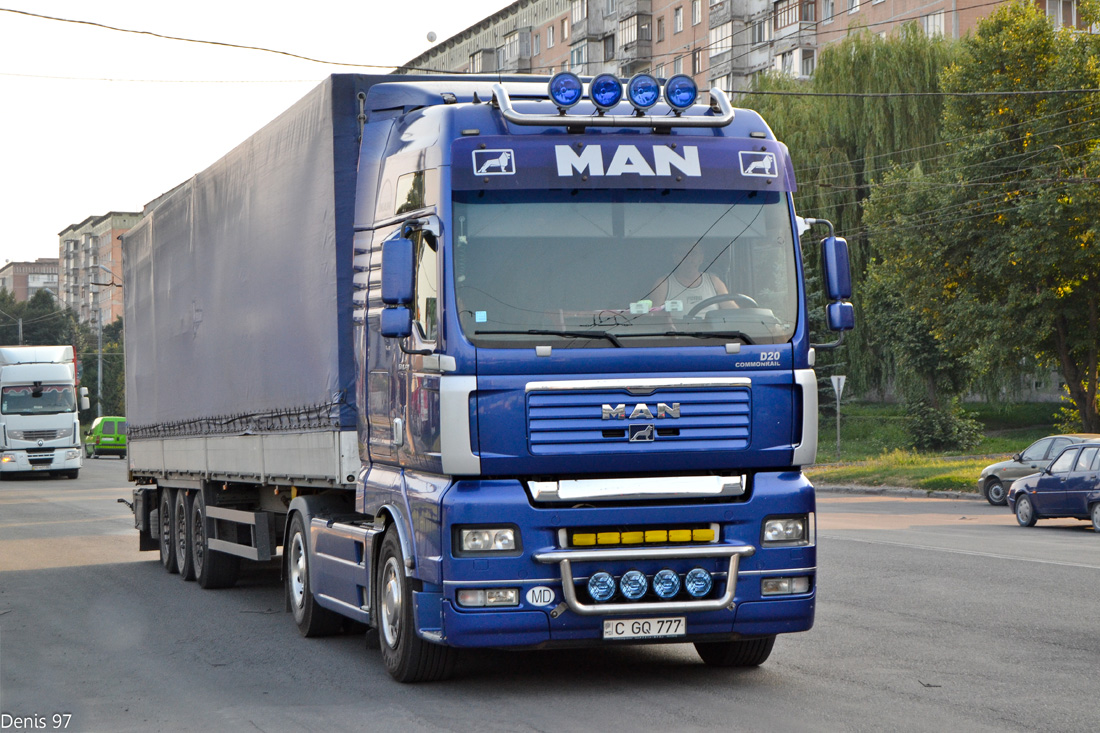 Молдавия, № C GQ 777 — MAN TGA 18.430