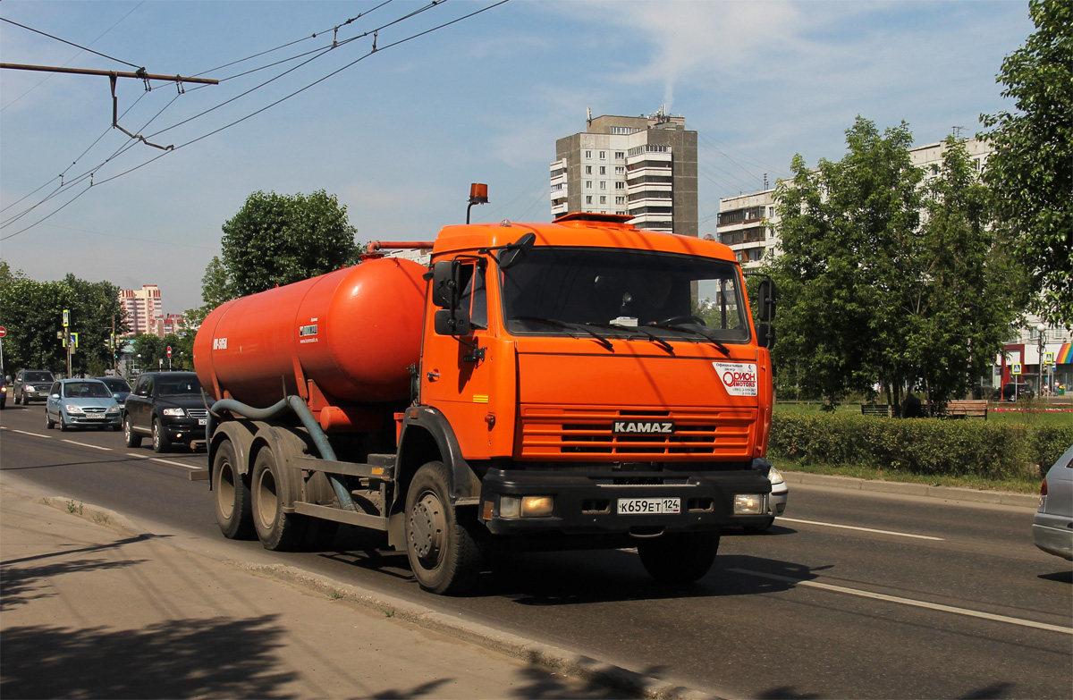 Красноярский край, № К 659 ЕТ 124 — КамАЗ-65115-D3