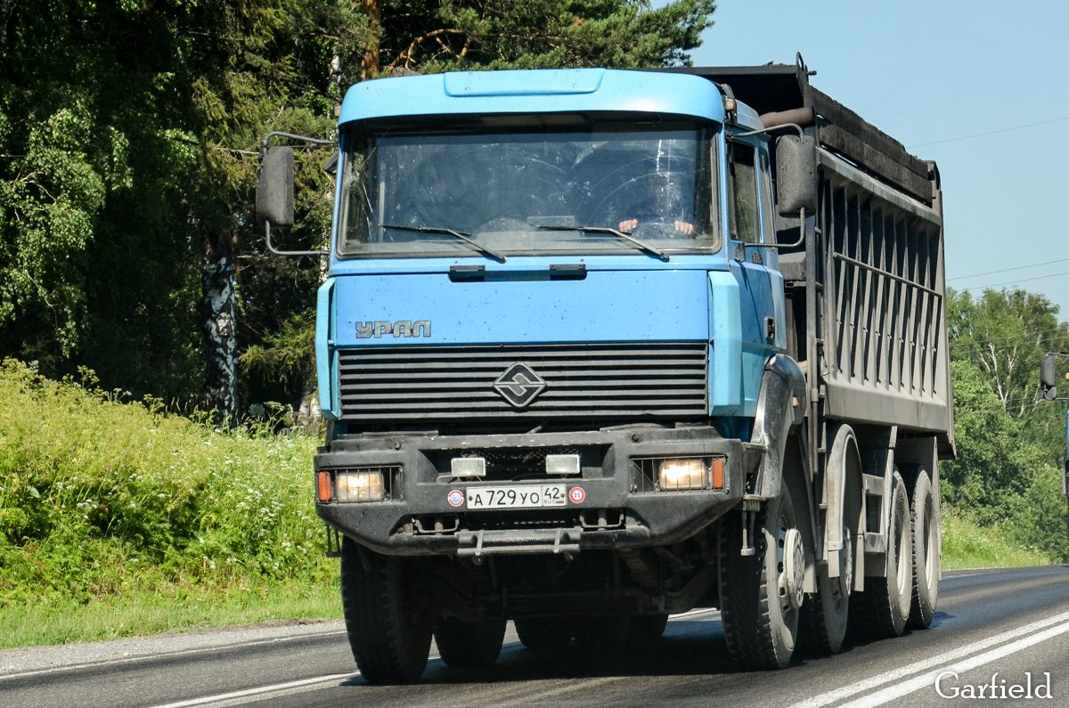 Кемеровская область, № А 729 УО 42 — Урал-6563