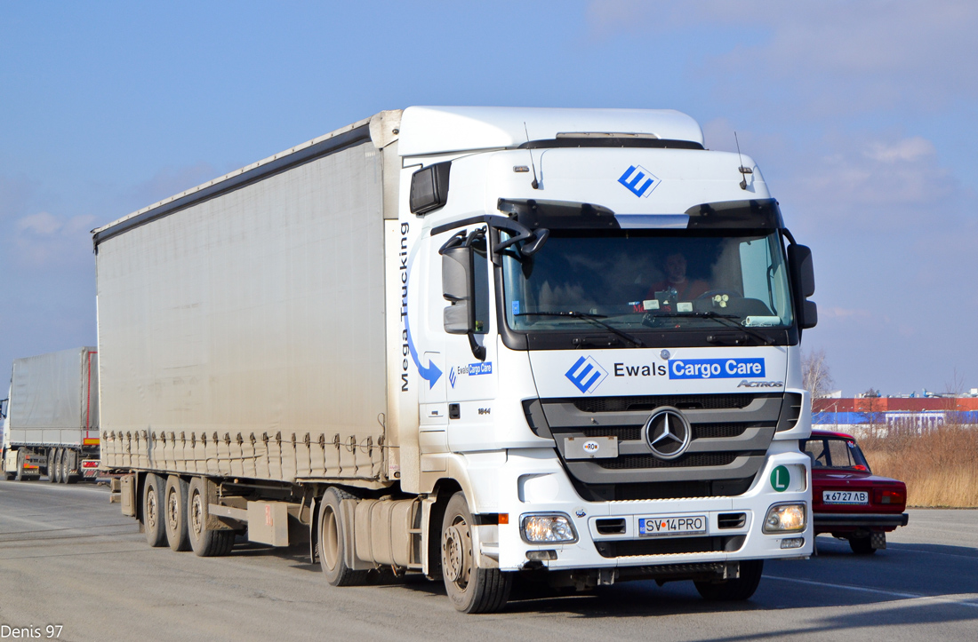 Румыния, № SV 14 PRO — Mercedes-Benz Actros ('2009) 1844