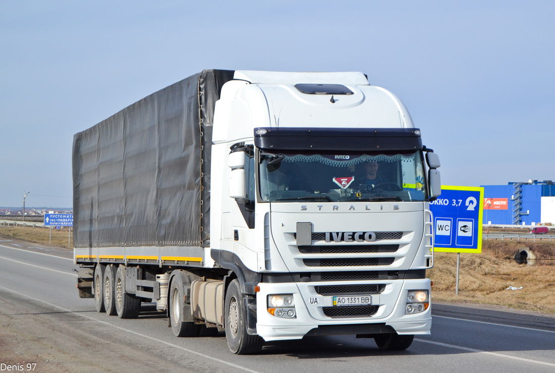 Закарпатская область, № АО 1331 ВВ — IVECO Stralis ('2007) 450