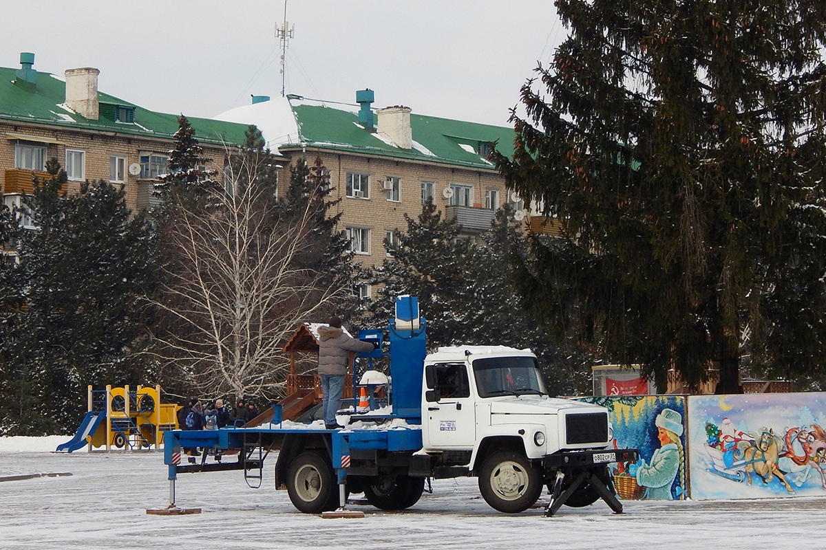 Белгородская область, № О 802 СР 31 — ГАЗ-3309