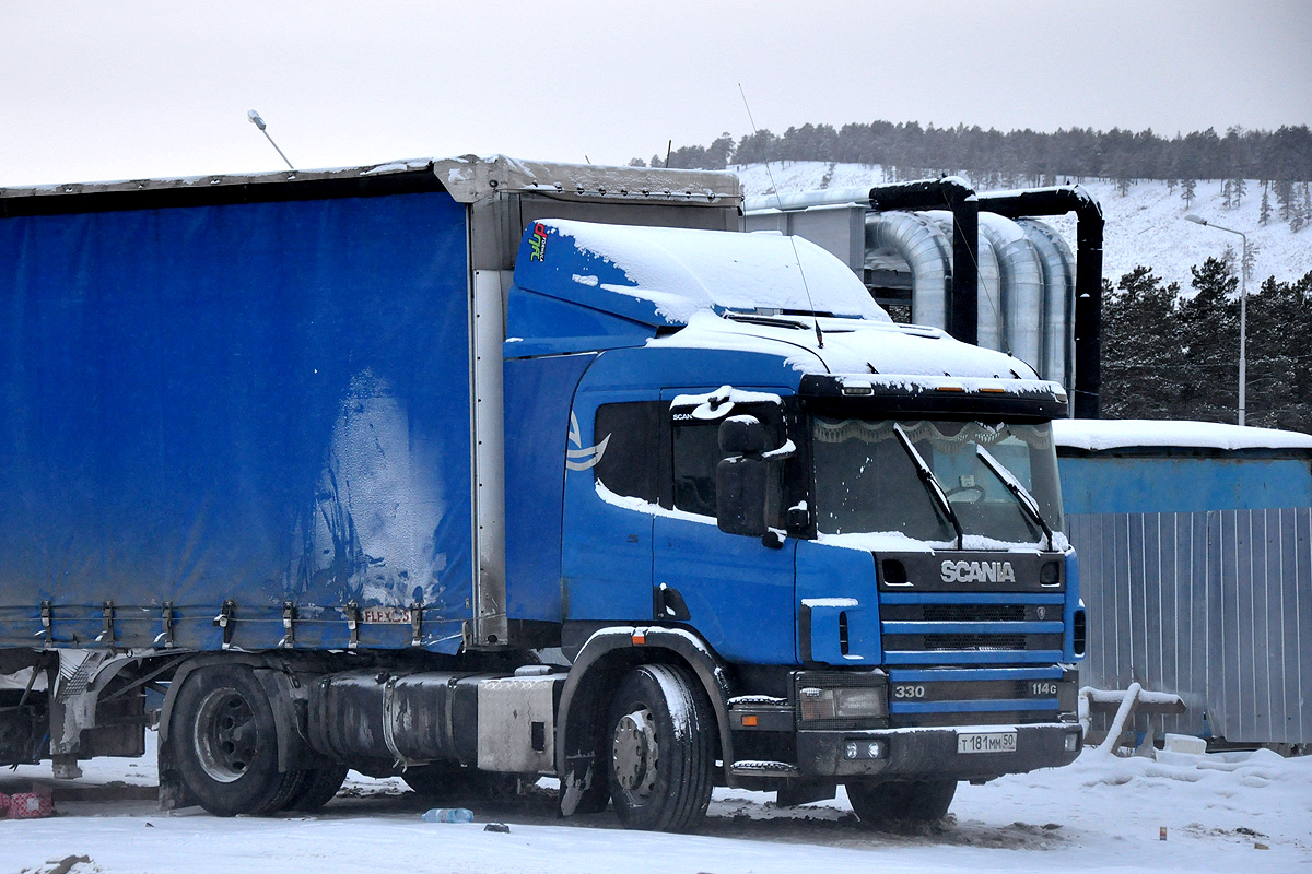 Московская область, № Т 181 ММ 50 — Scania ('1996) P114G