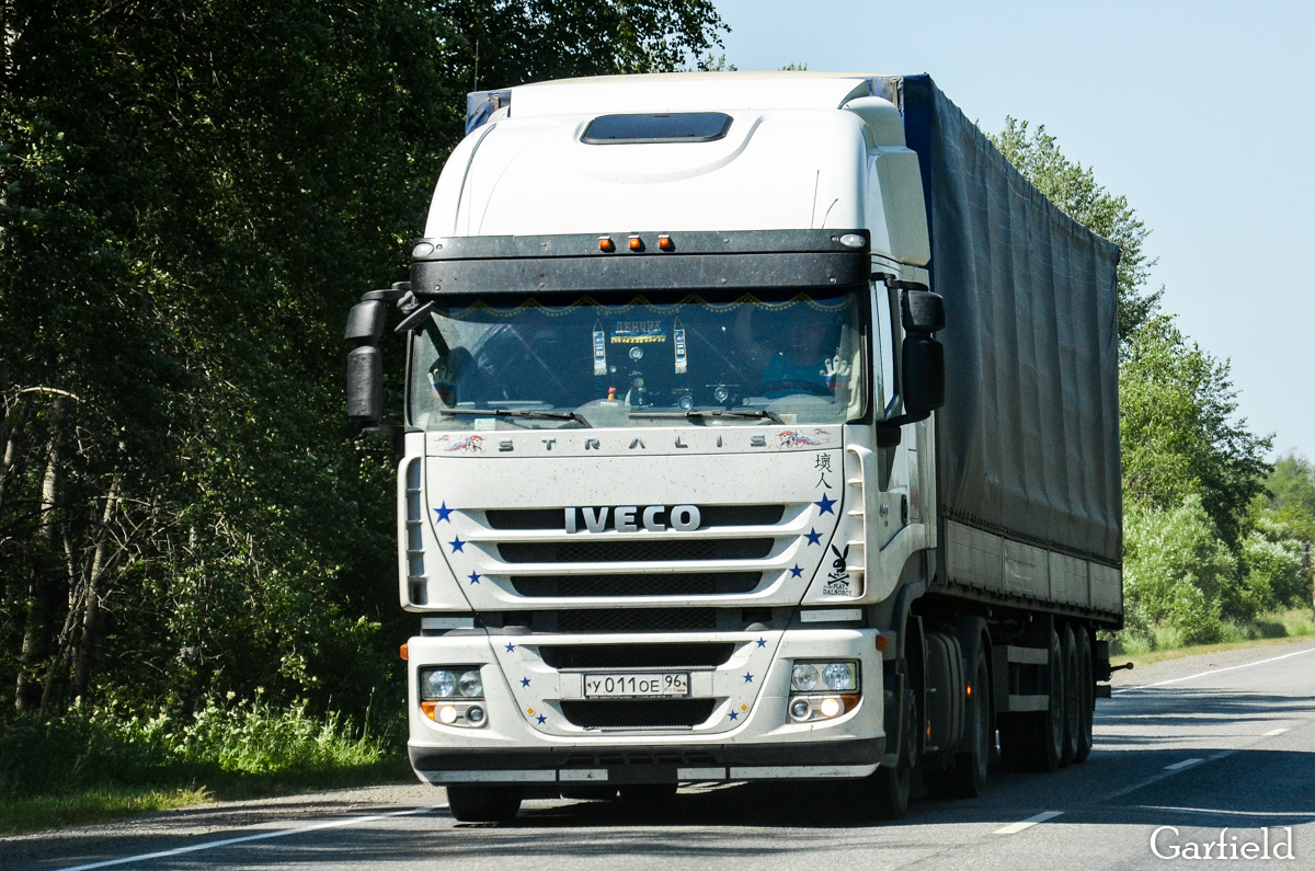 Свердловская область, № У 011 ОЕ 96 — IVECO Stralis ('2007) 450