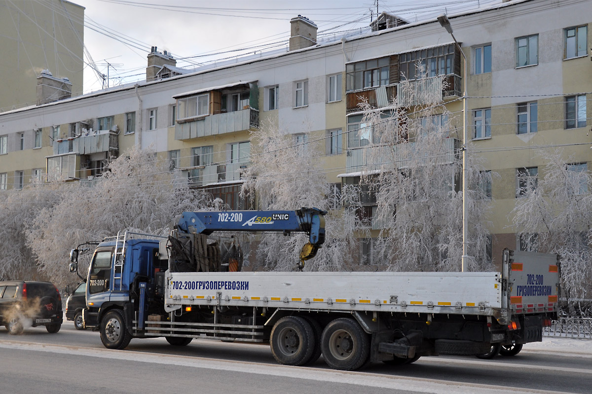 Саха (Якутия), № В 007 КВ 14 — Isuzu Giga (общая модель)