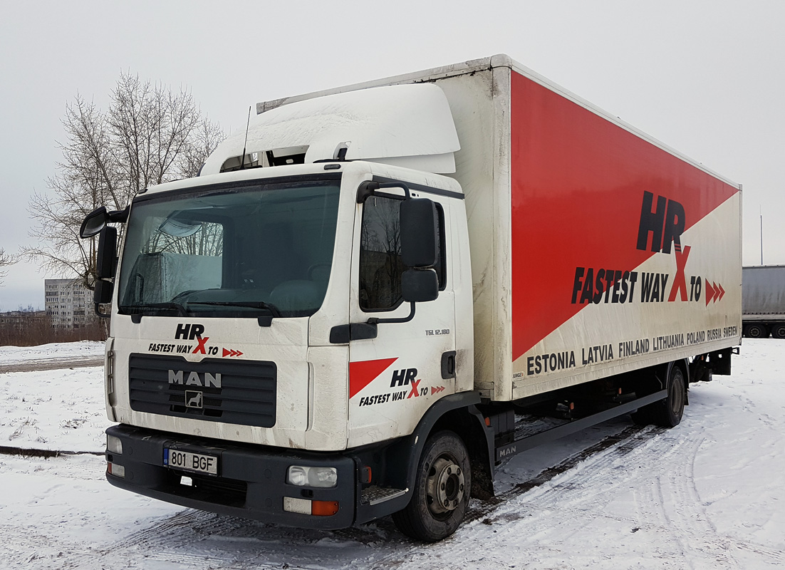 Эстония, № 801 BGF — MAN TGL 12.180
