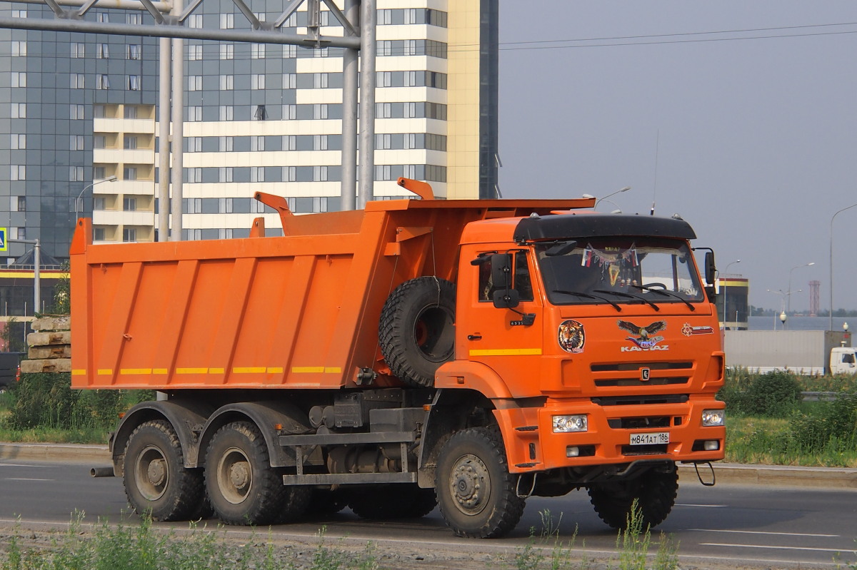 Ханты-Мансийский автоном.округ, № М 841 АТ 186 — КамАЗ-6522-43