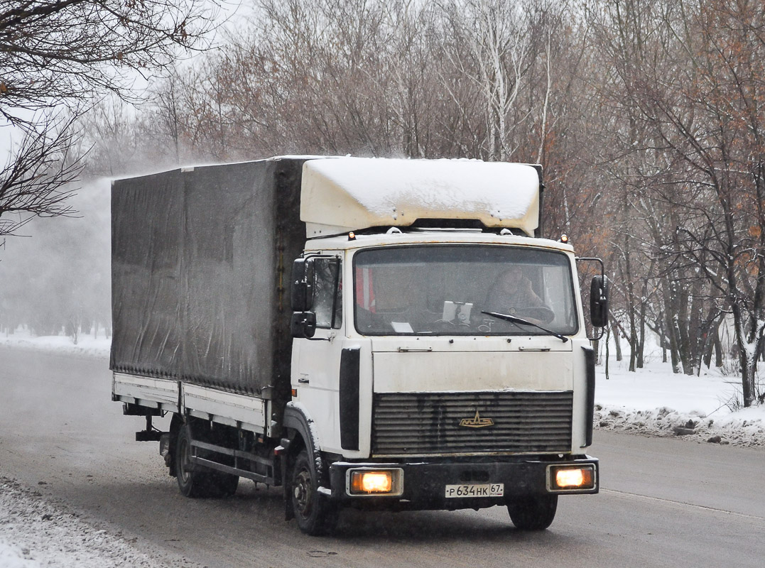 Смоленская область, № Р 634 НК 67 — МАЗ-437041 "Зубрёнок"