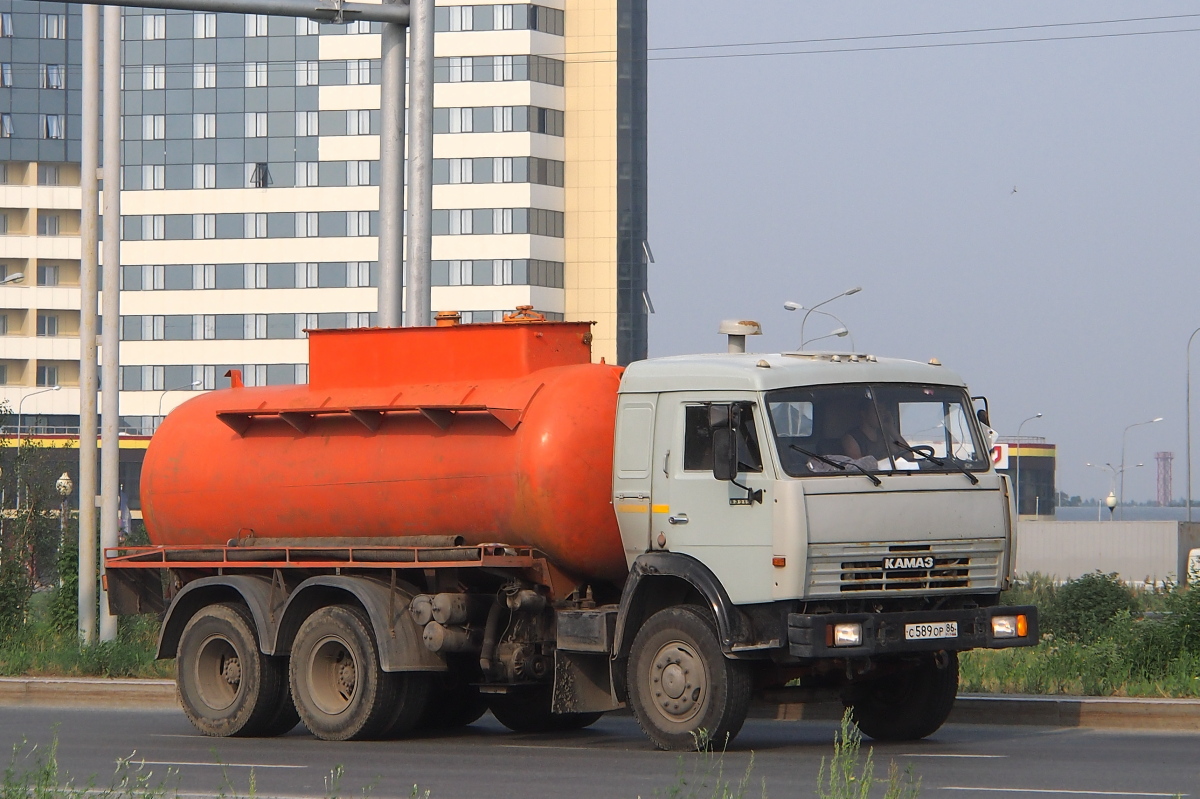 Ханты-Мансийский автоном.округ, № С 589 ОР 86 — КамАЗ-53212