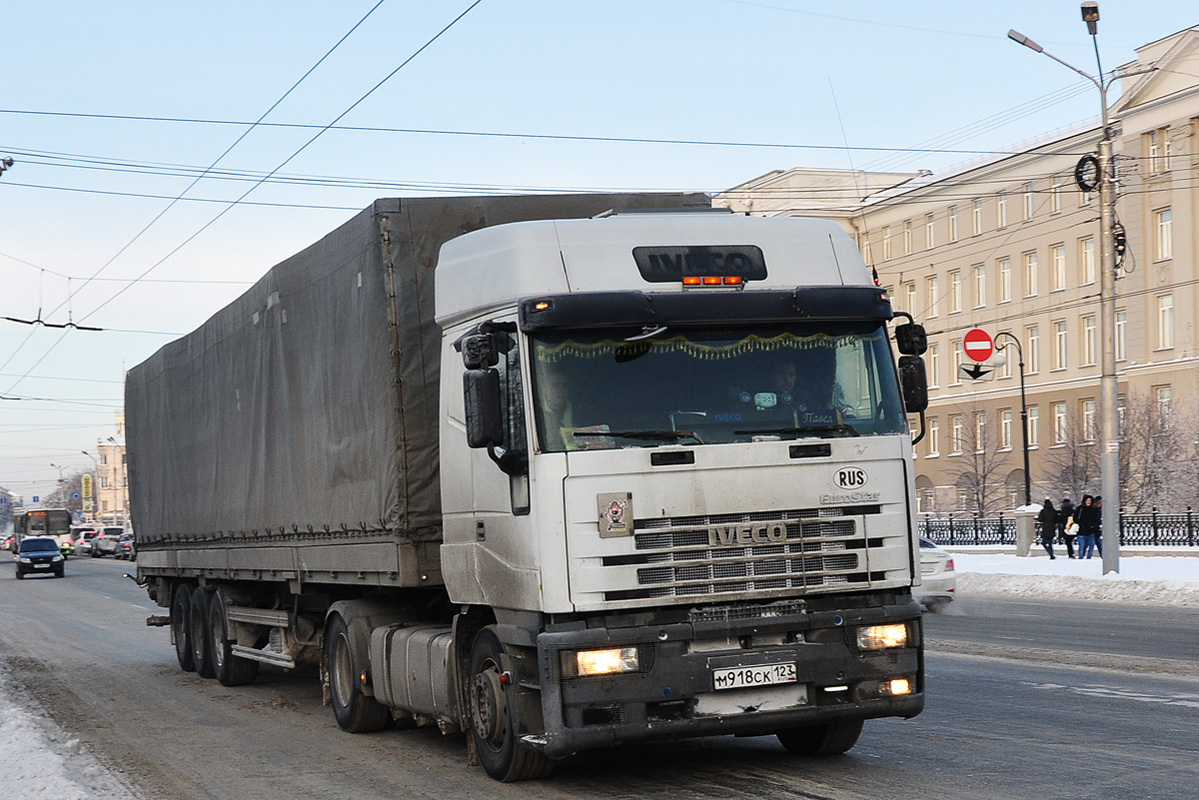 Краснодарский край, № М 918 СК 123 — IVECO EuroStar