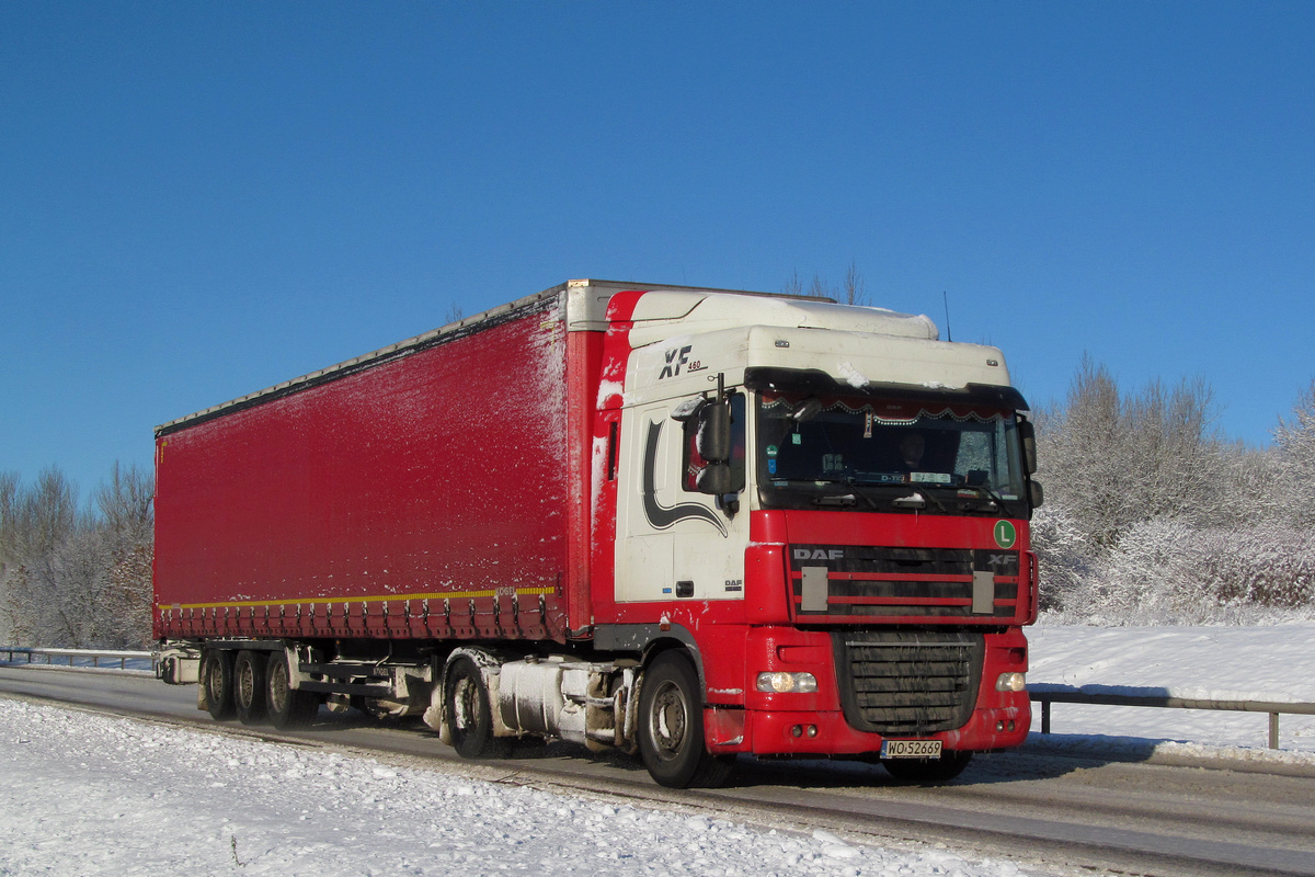 Польша, № WO 52669 — DAF XF105 FT