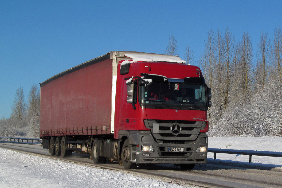 Польша, № RZ 5205L — Mercedes-Benz Actros ('2009) 1844