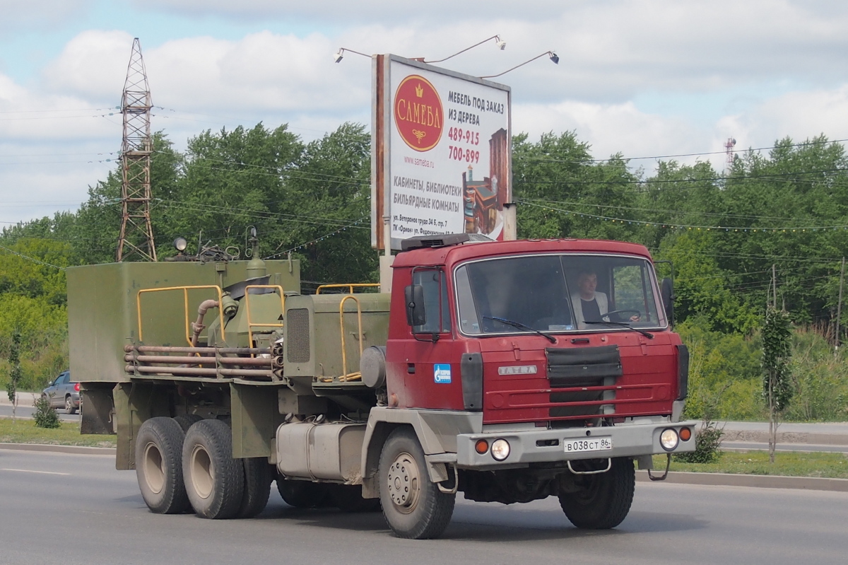 Ханты-Мансийский автоном.округ, № В 038 СТ 86 — Tatra 815 PR