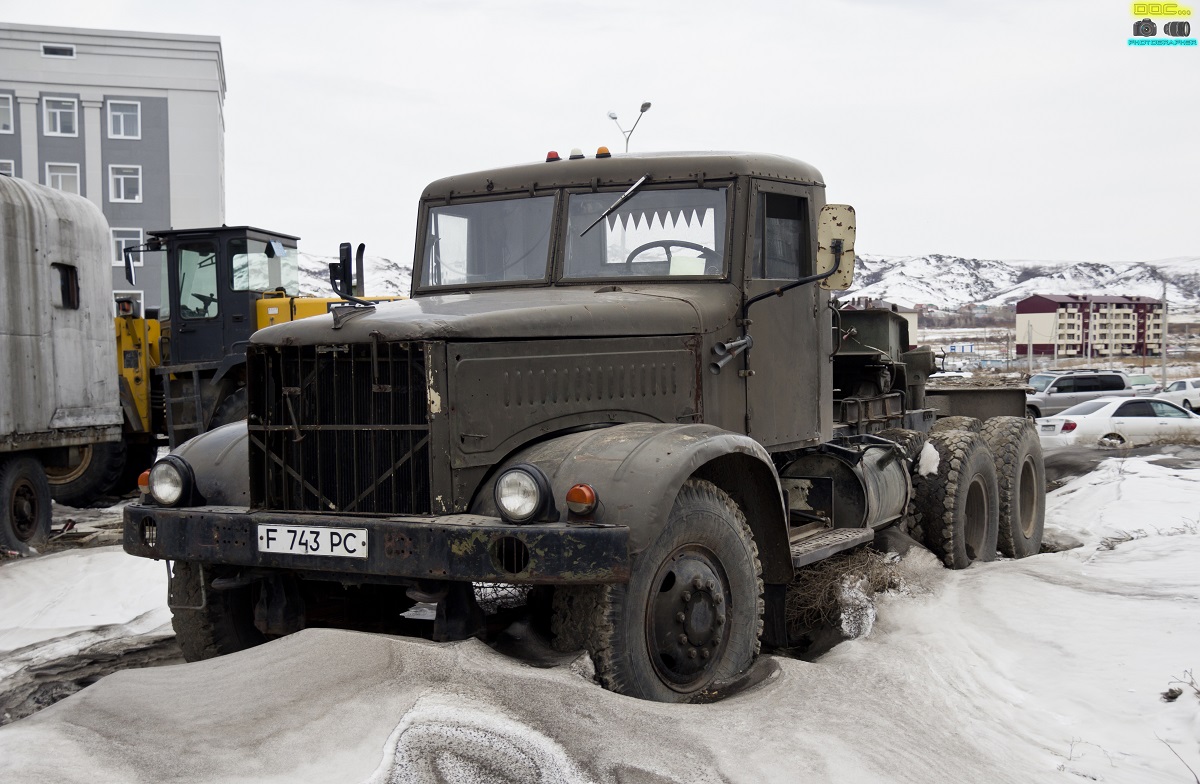 Восточно-Казахстанская область, № F 743 PC — КрАЗ-258Б1