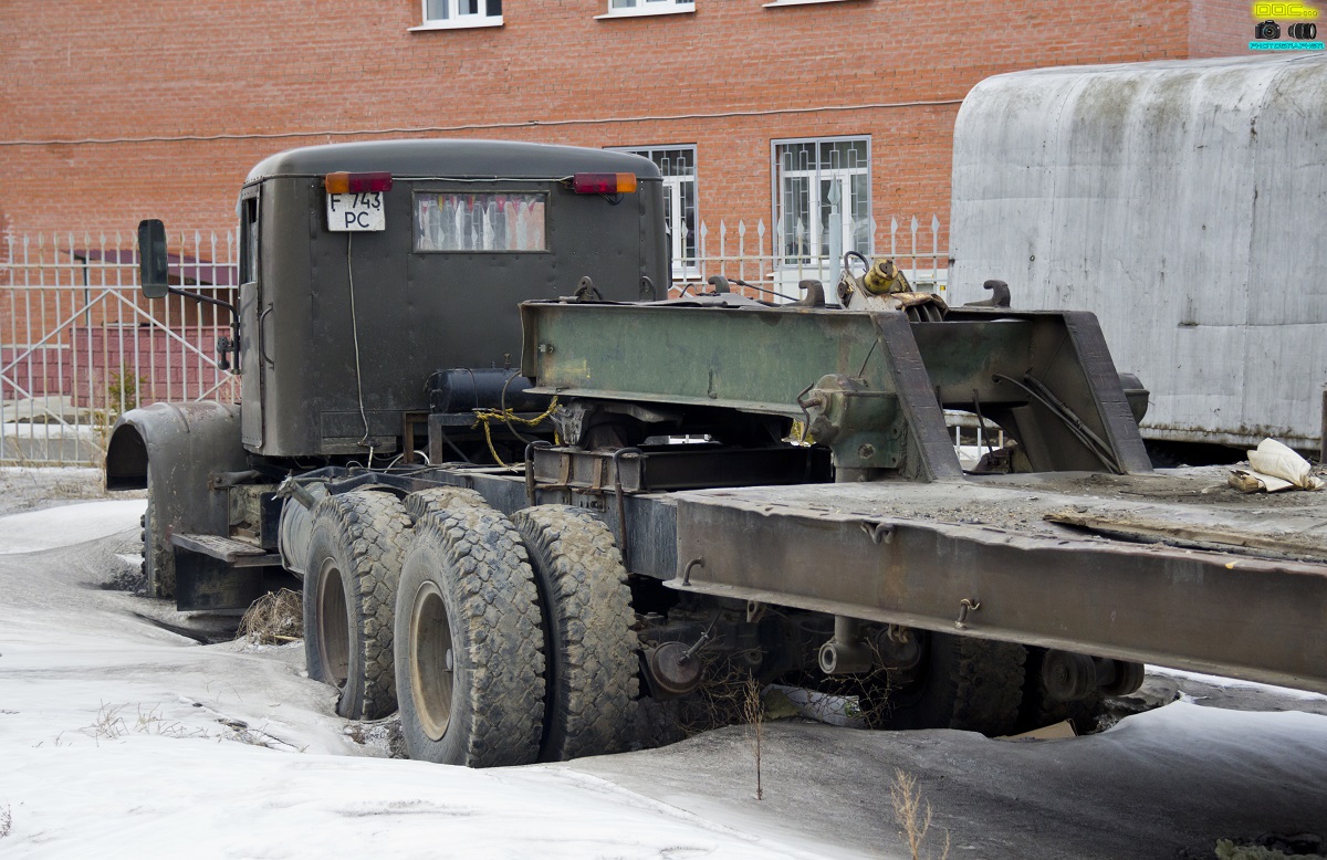 Восточно-Казахстанская область, № F 743 PC — КрАЗ-258Б1