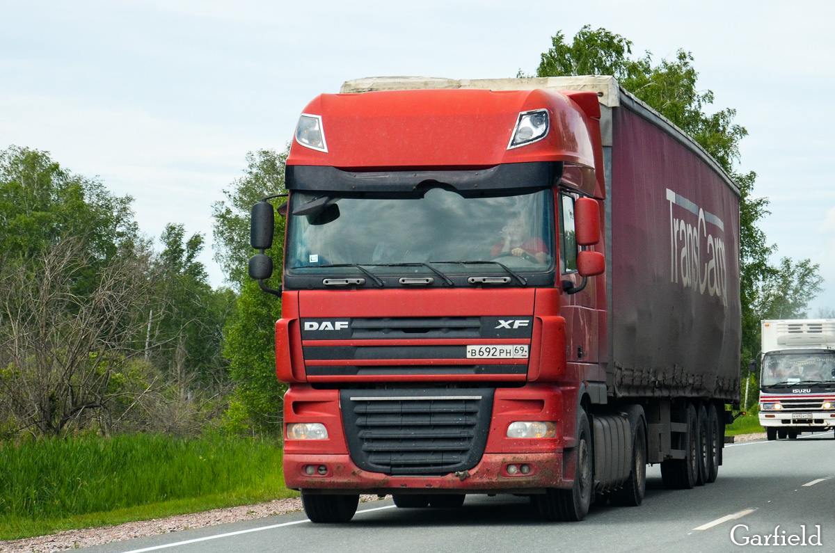 Тверская область, № В 692 РН 69 — DAF XF105 FT