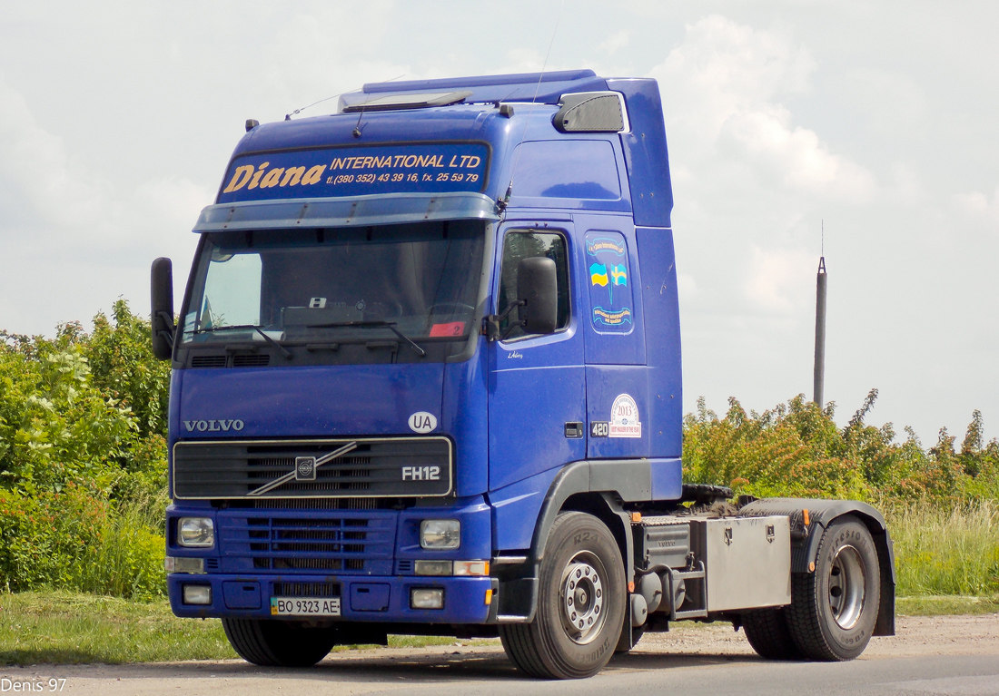 Тернопольская область, № ВО 9323 АЕ — Volvo ('1993) FH12.420