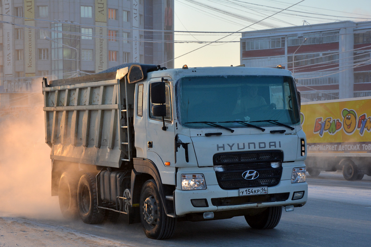 Саха (Якутия), № У 154 КР 14 — Hyundai Power Truck HD270