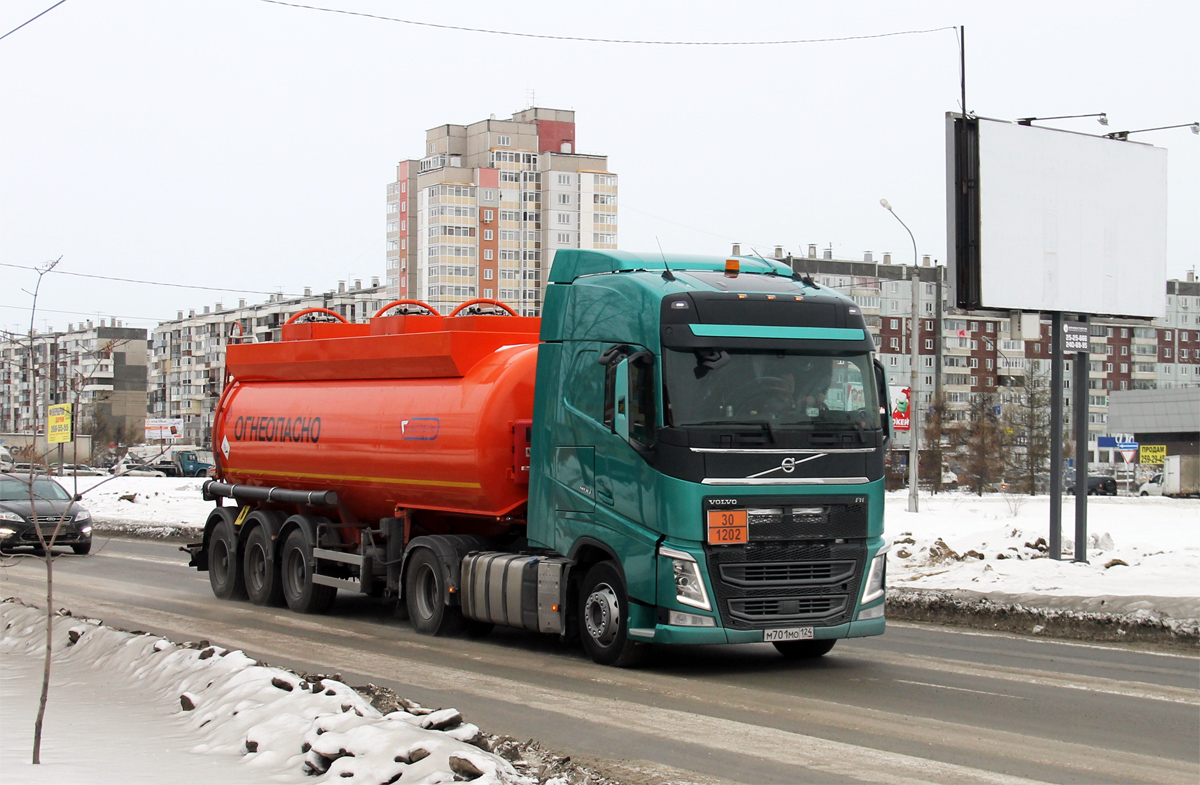 Красноярский край, № М 701 МО 124 — Volvo ('2012) FH.460