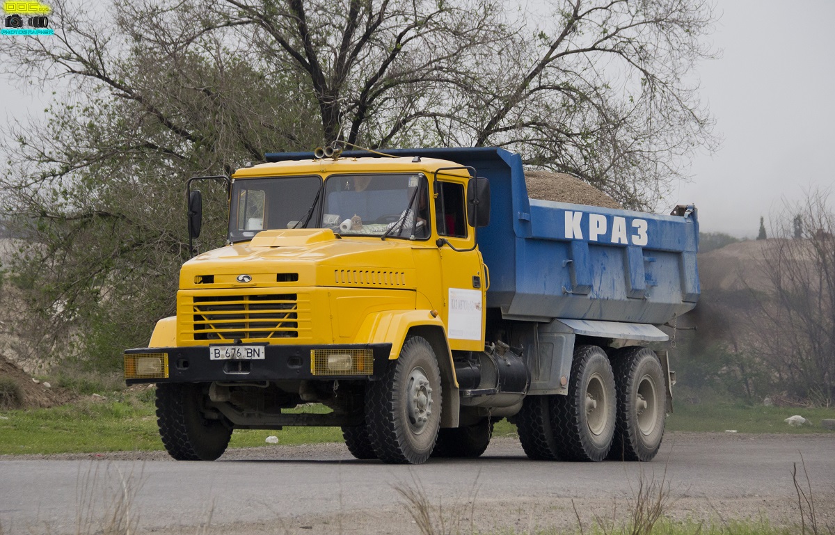 Алматинская область, № B 676 BN — КрАЗ-65055