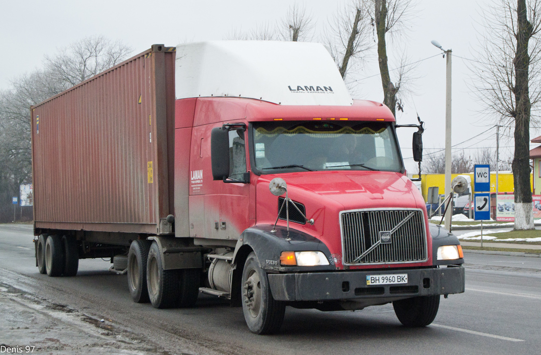 Одесская область, № ВН 9960 ВК — Volvo VNL610