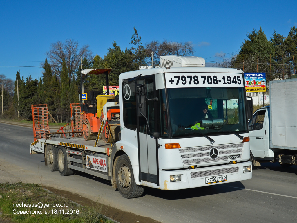 Севастополь, № А 250 ЕУ 92 — Mercedes-Benz Econic