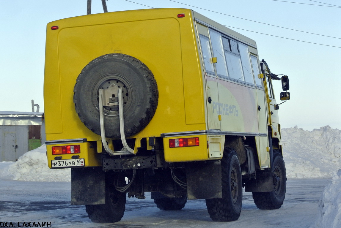 Сахалинская область, № М 376 УВ 65 — КамАЗ-43502-45