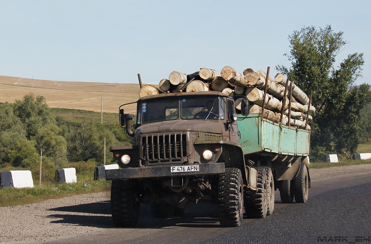 Восточно-Казахстанская область, № F 476 AFN — Урал-43202