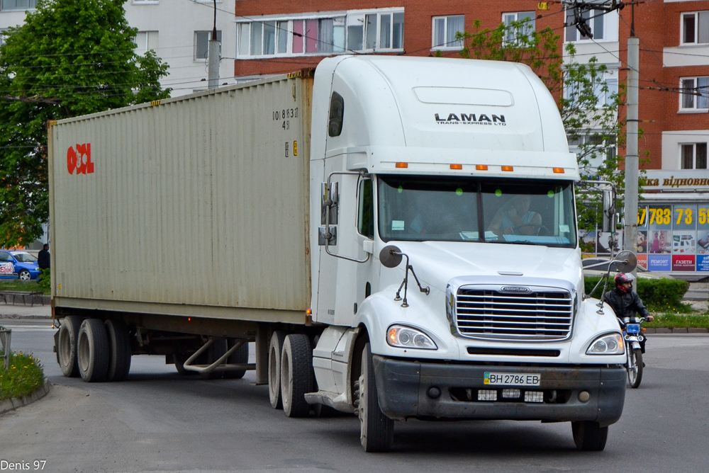 Одесская область, № ВН 2786 ЕВ — Freightliner Columbia