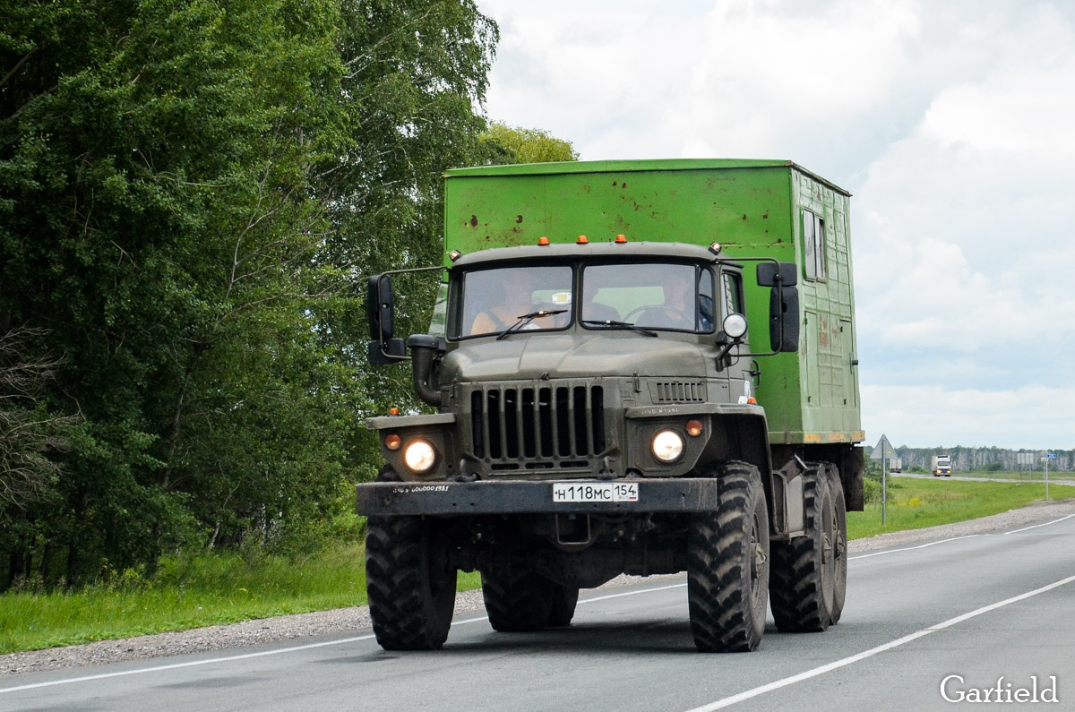 Новосибирская область, № Н 118 МС 154 — Урал-43203