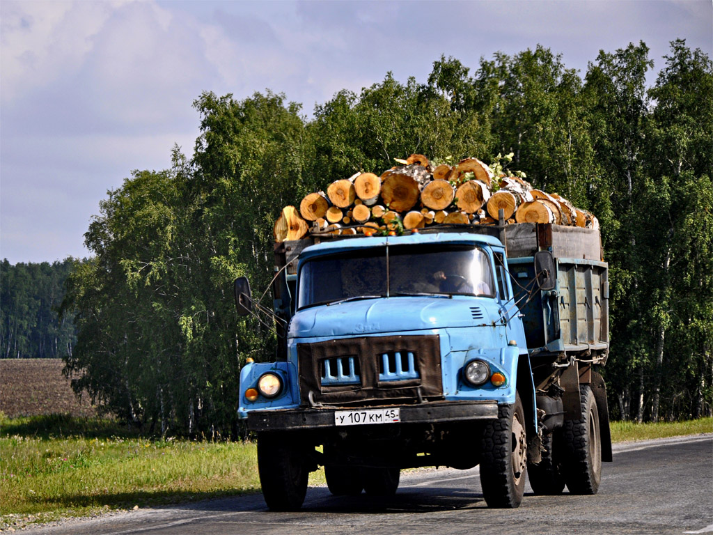 Курганская область, № У 107 КМ 45 — ЗИЛ-495710