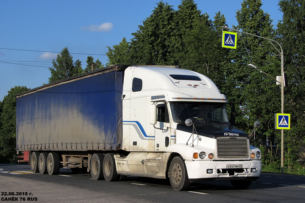 Архангельская область, № К 547 ММ 29 — Freightliner Century Class