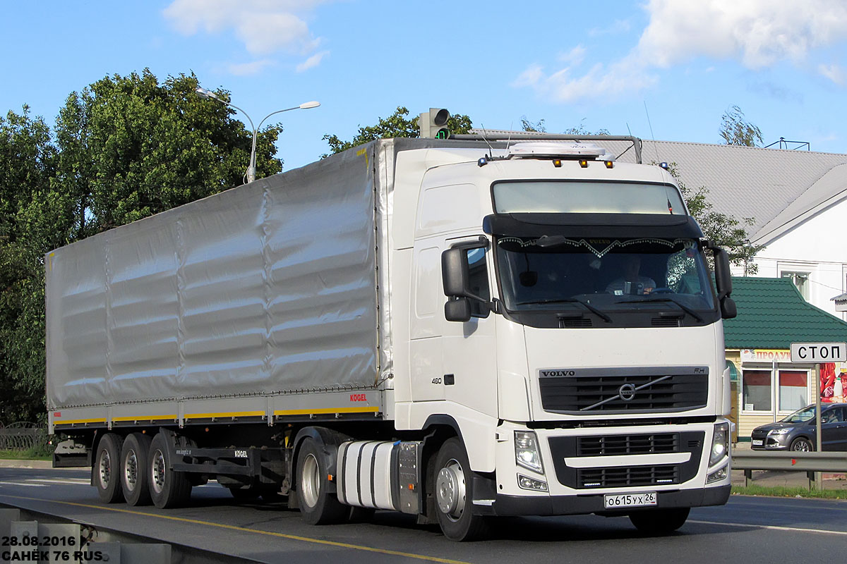 Ставропольский край, № О 615 УХ 26 — Volvo ('2008) FH.460