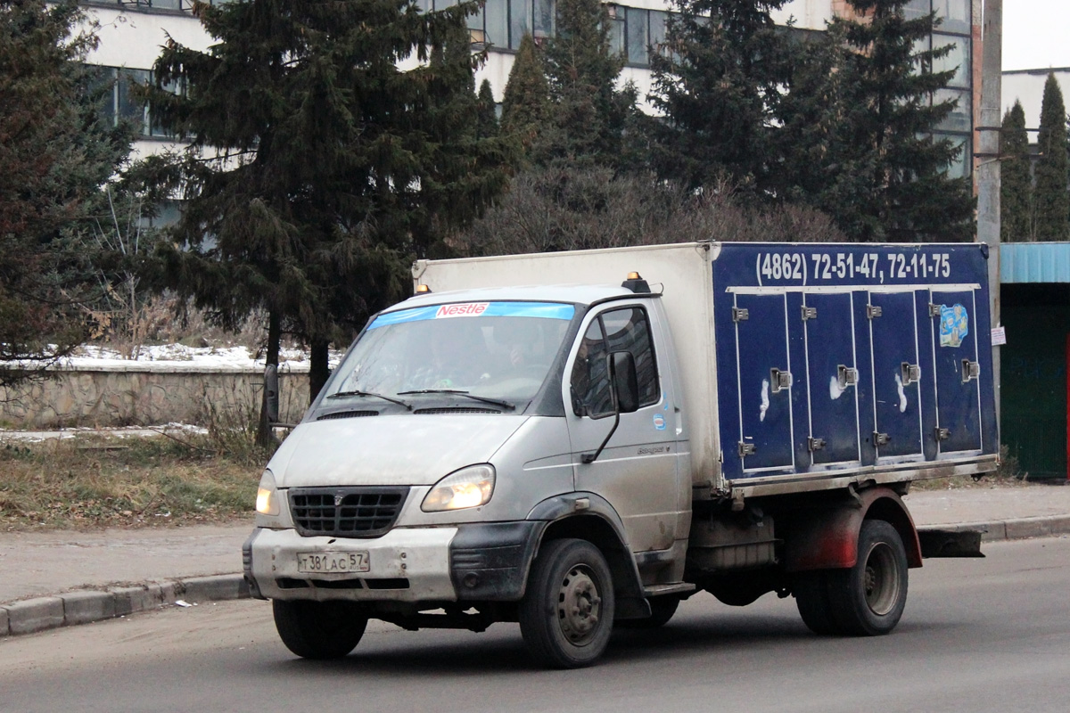 Орловская область, № Т 381 АС 57 — ГАЗ-33104 "Валдай"