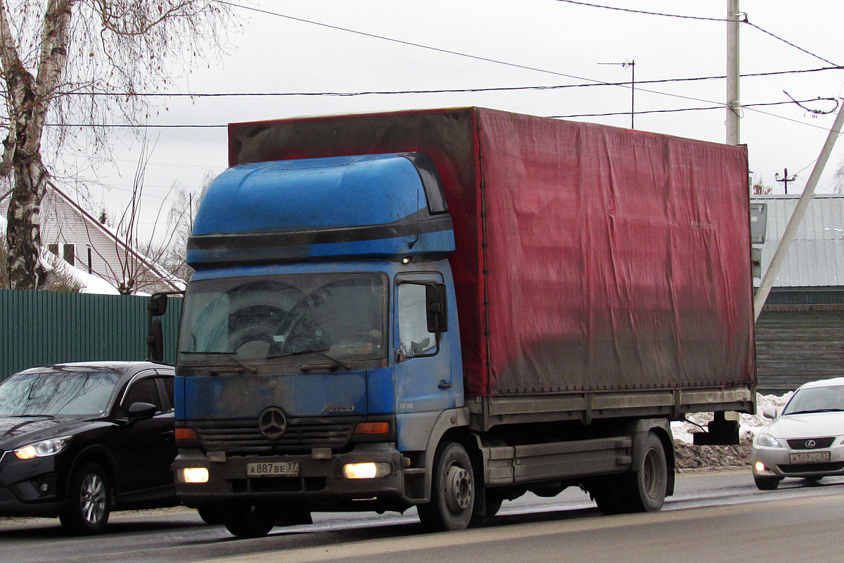 Ивановская область, № А 887 ВЕ 37 — Mercedes-Benz Atego 1218