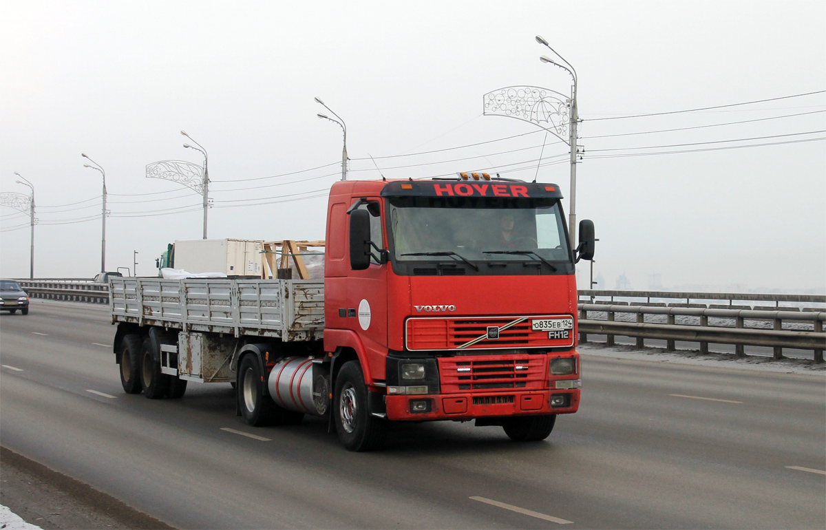 Красноярский край, № О 835 ЕВ 124 — Volvo ('1993) FH12.460