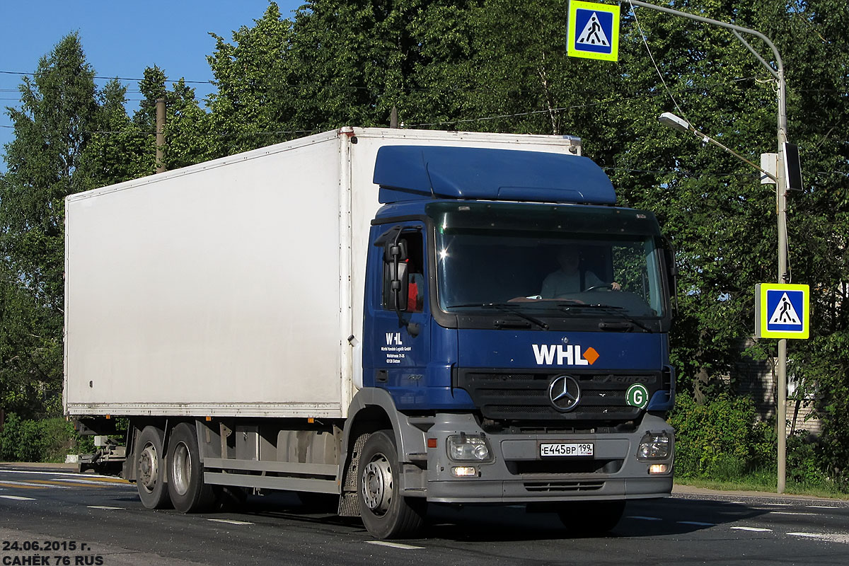 Москва, № Е 445 ВР 199 — Mercedes-Benz Actros ('2003) 2532