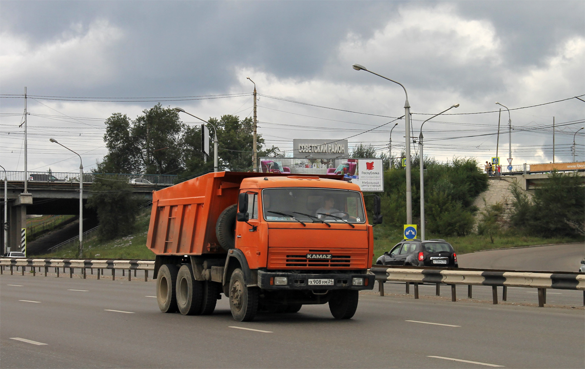 Красноярский край, № Х 908 УМ 24 — КамАЗ-65115-13 [65115N]