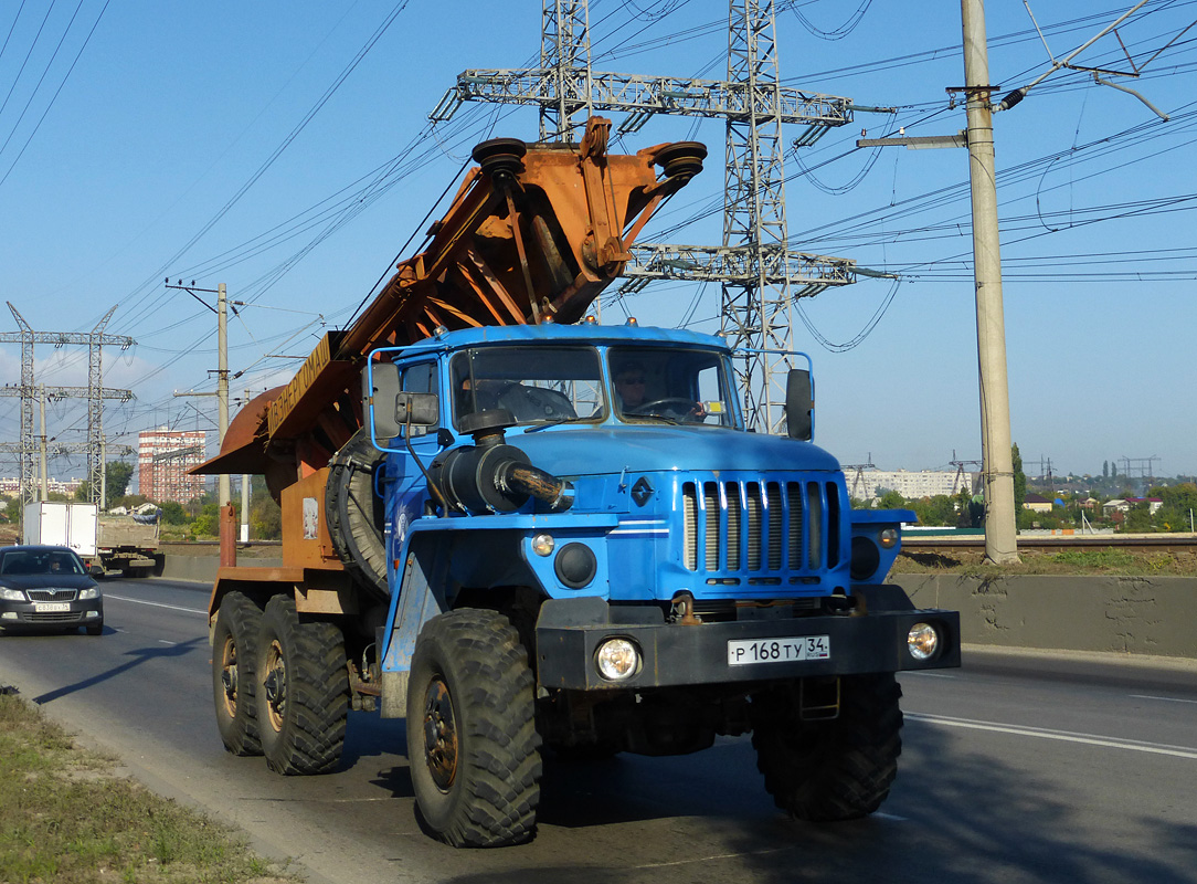 Волгоградская область, № Р 168 ТУ 34 — Урал-4320-41