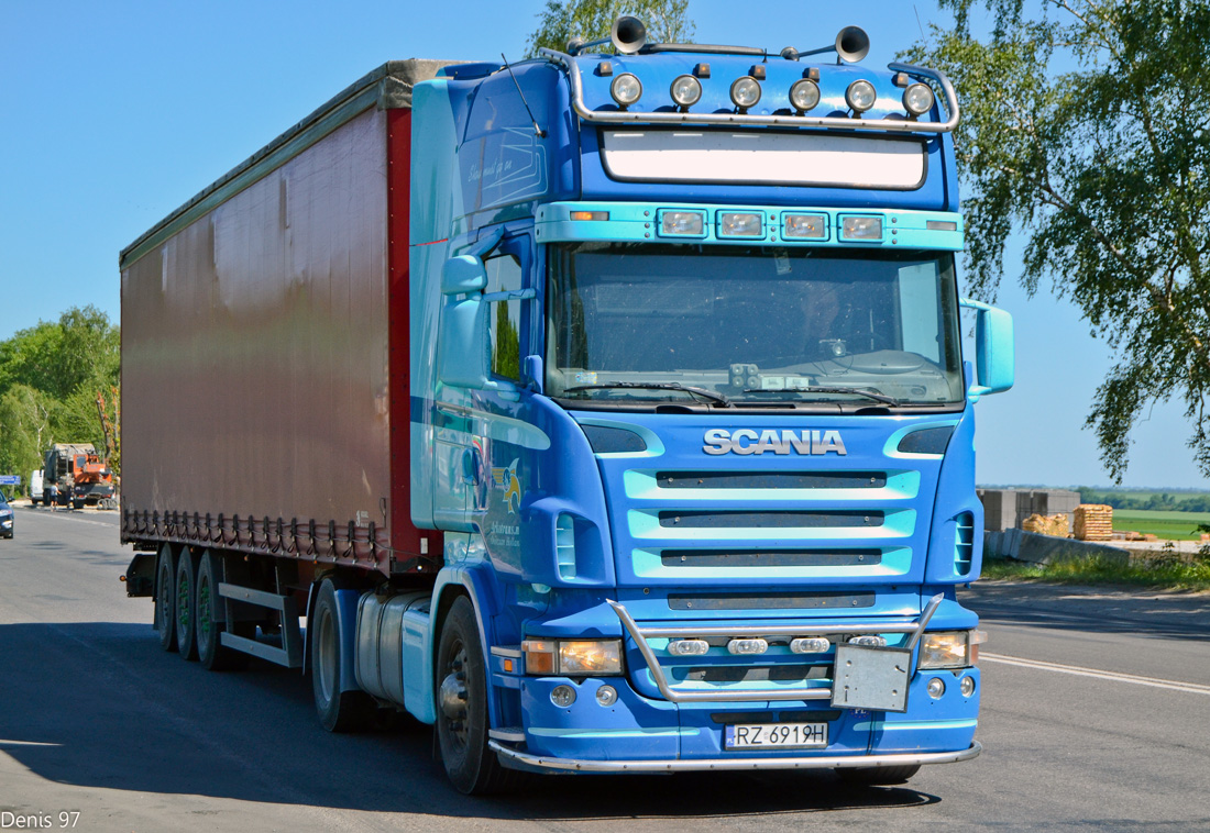 Польша, № RZ 6919H — Scania ('2004, общая модель)