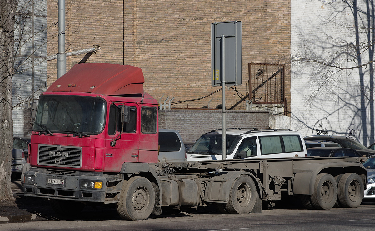 Московская область, № Т 328 РК 190 — MAN F2000 (общая модель)