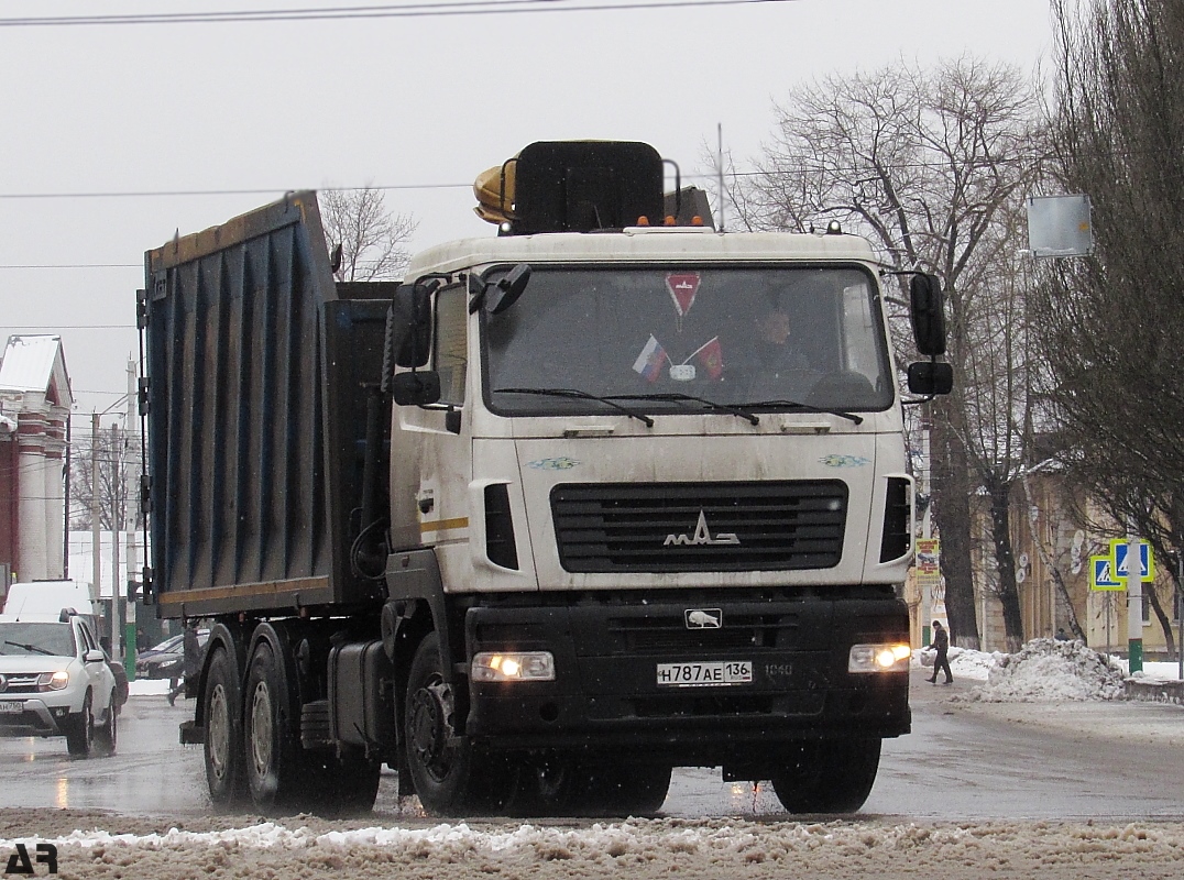 Воронежская область, № Н 787 АЕ 136 — МАЗ-6312B5