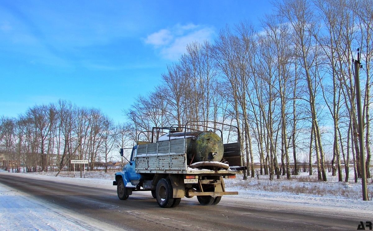 Тамбовская область, № М 649 ВХ 68 — ГАЗ-3307