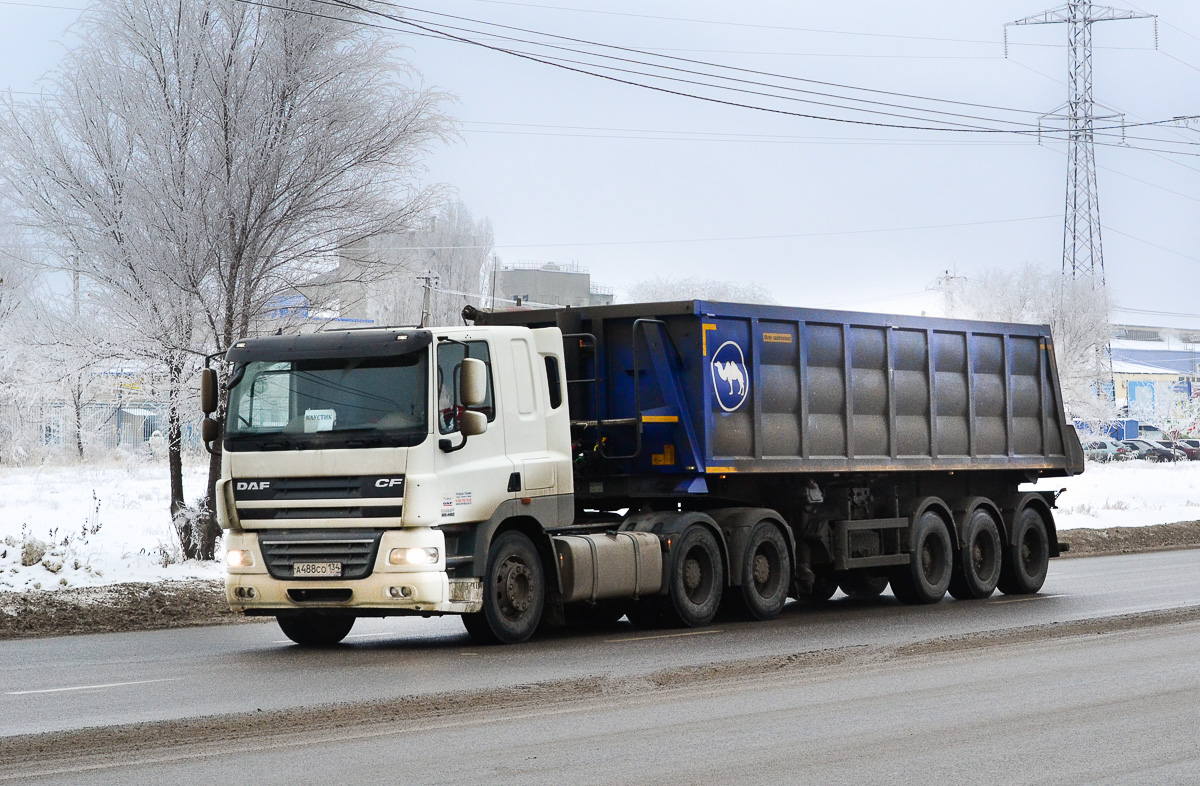 Волгоградская область, № А 488 СО 134 — DAF CF85 FTT