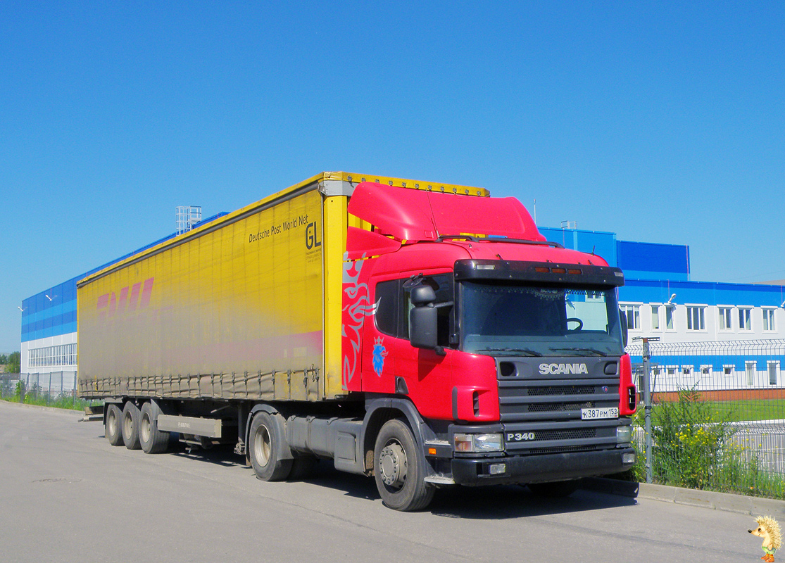 Нижегородская область, № К 387 РМ 152 — Scania ('1996) P340