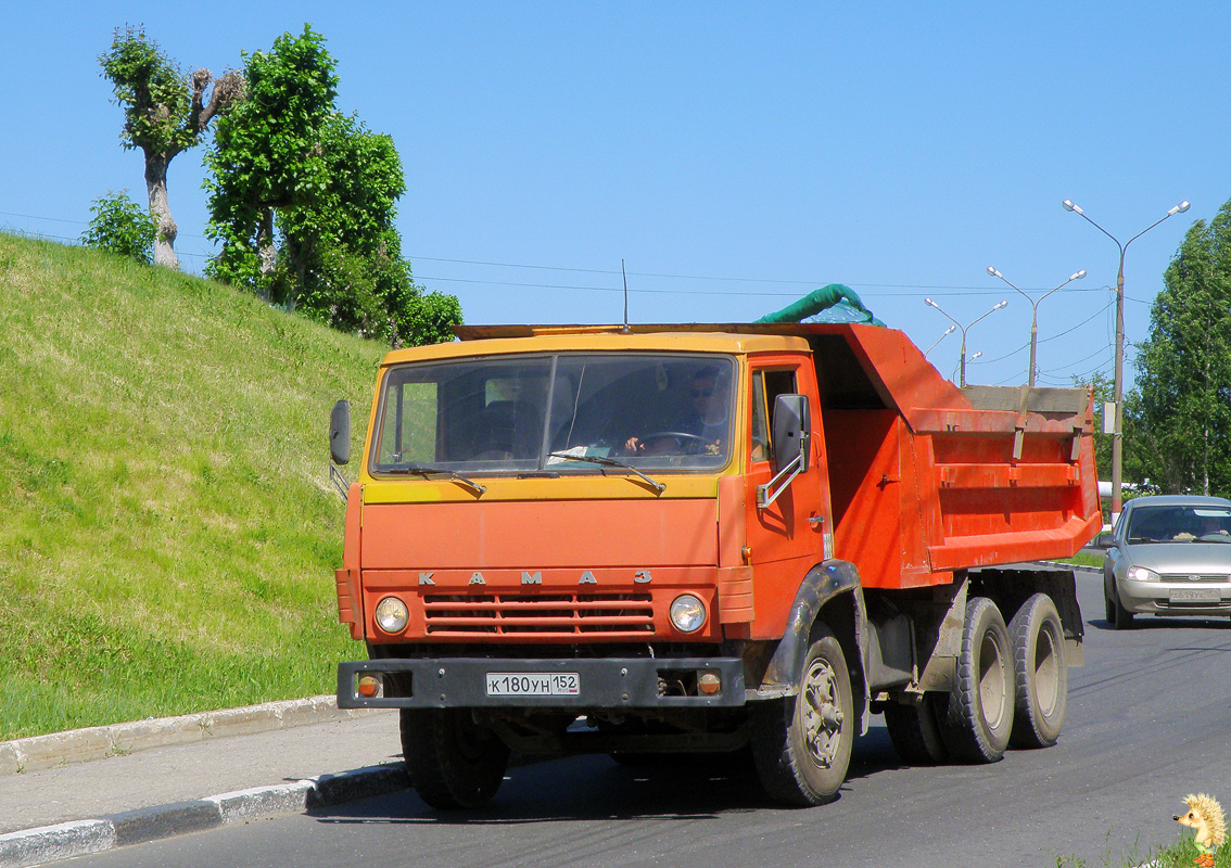 Нижегородская область, № К 180 УН 152 — КамАЗ-5511