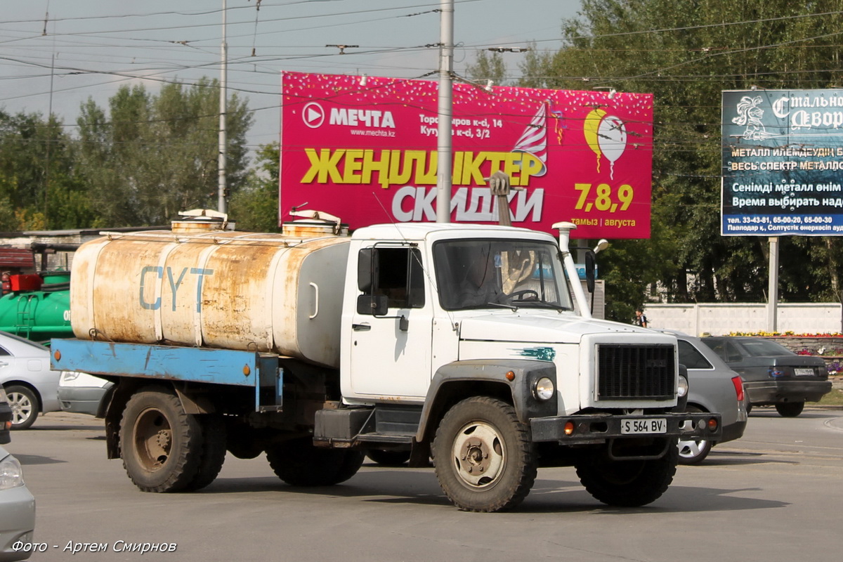 Павлодарская область, № S 564 BV — ГАЗ-3309