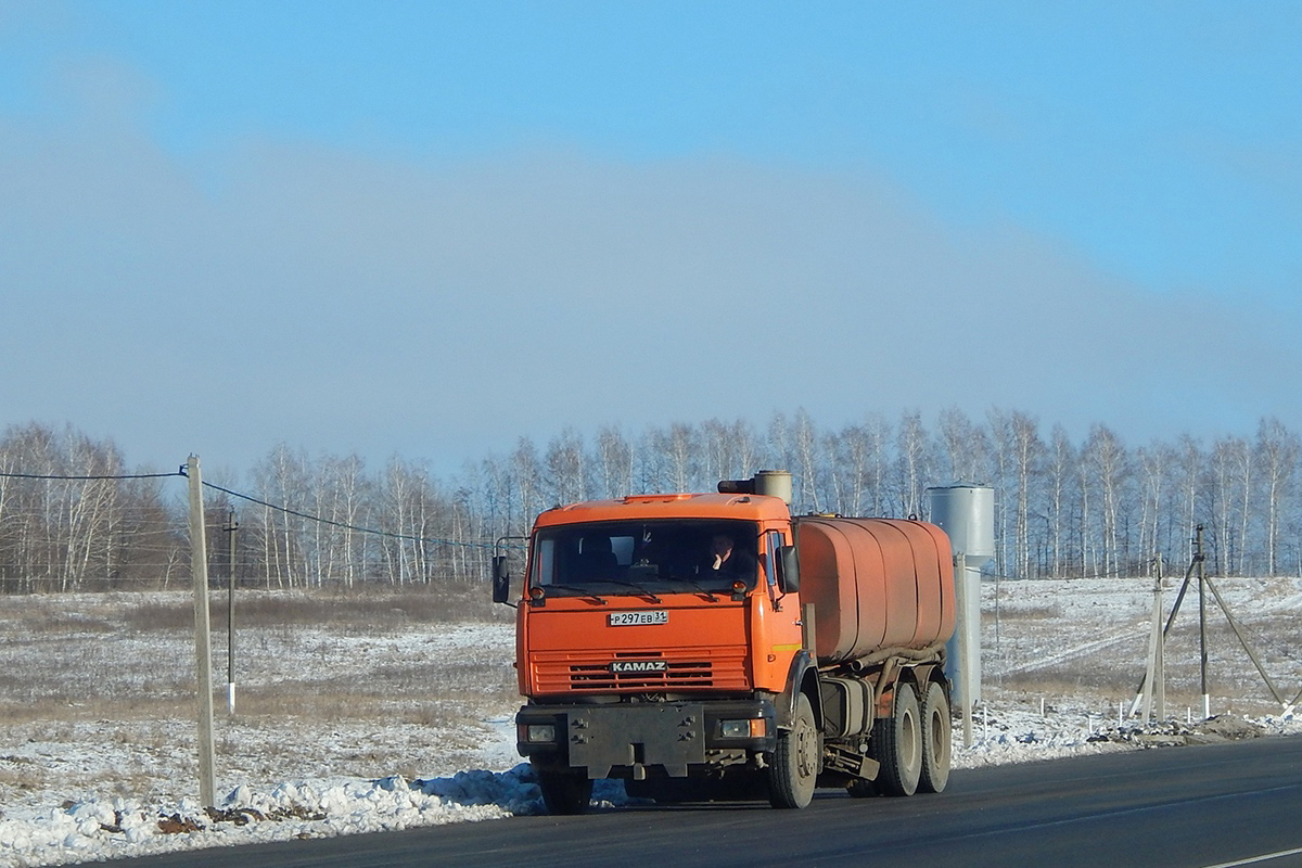 Белгородская область, № Р 297 ЕВ 31 — КамАЗ-65115-62