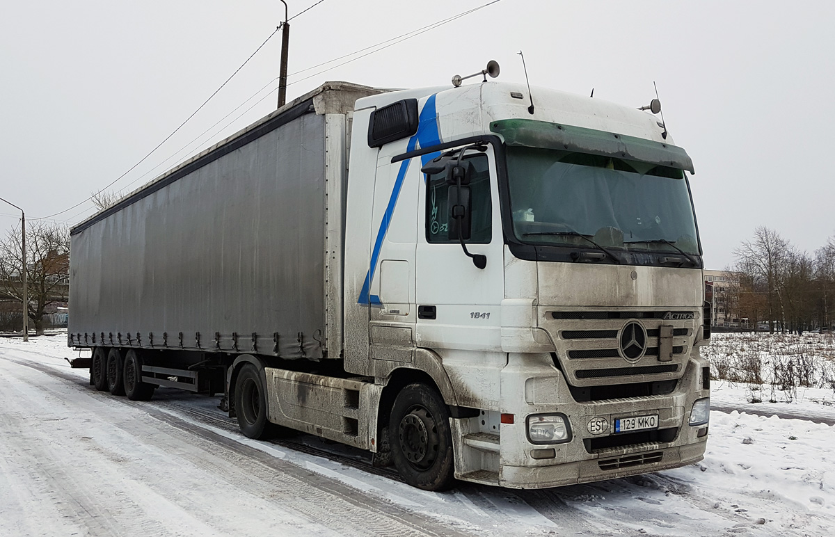 Эстония, № 129 MKO — Mercedes-Benz Actros ('2003) 1841